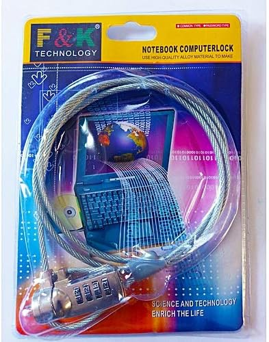 LOCK Notebook Computador F&K Technology