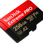 Carrinhoão microSDXC™ SanDisk Extreme PRO UHS-I – 128GB