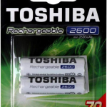 Pilhas Toshiba AA – Pack com 2 Unidades