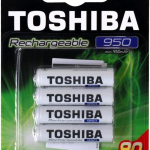 PILHAS TOSHIBA AAA – Pack com 4 Unidades