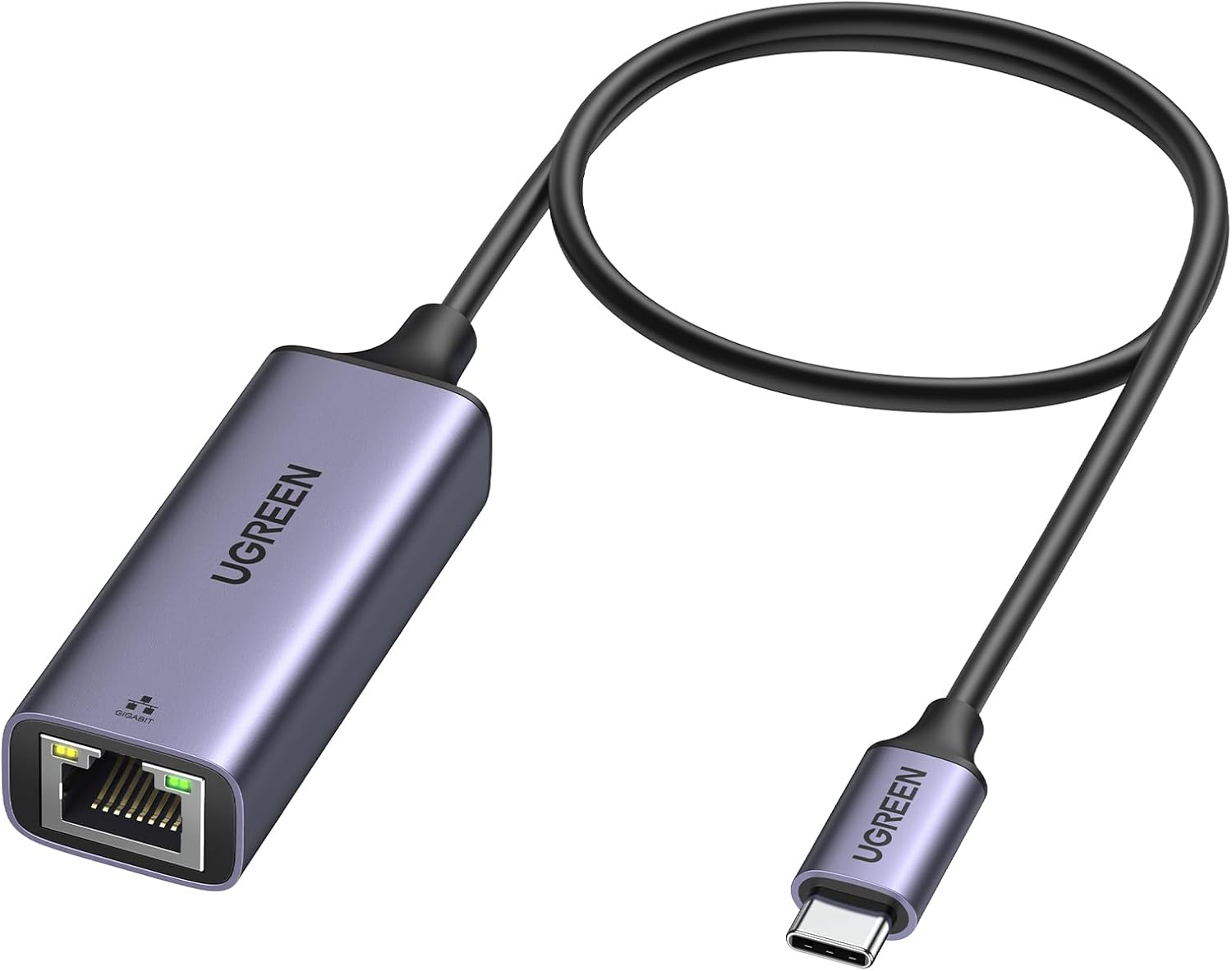 UGREEN Adaptador USB-C para Ethernet Gigabit 10/100/1000 Mbps – Modelo 40322