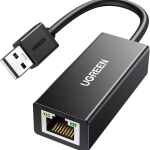 UGREEN Adaptador USB-A para Ethernet 10/100 Mbps – Modelo 20254