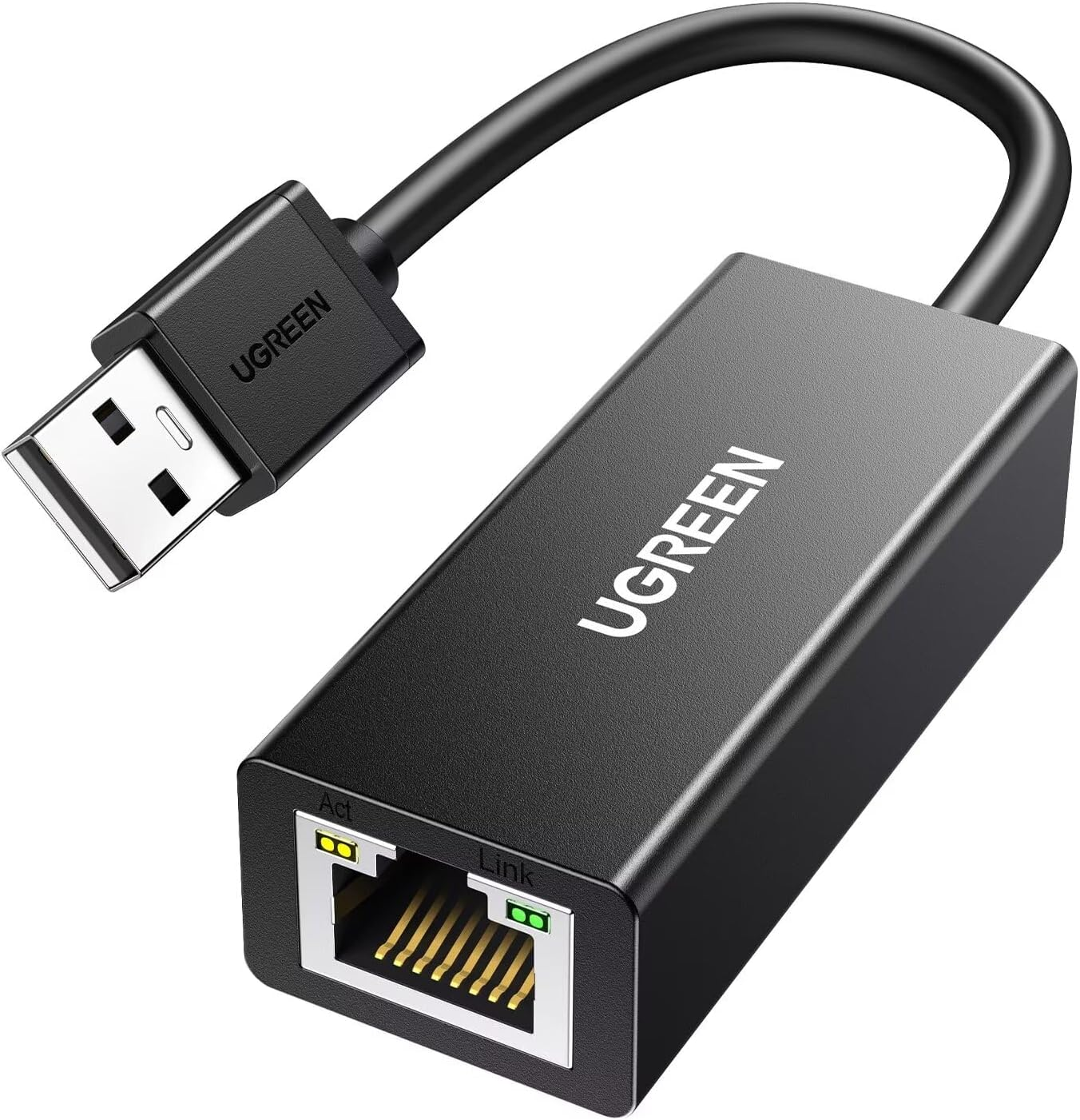 UGREEN Adaptador USB-A para Ethernet 10/100 Mbps – Modelo 20254