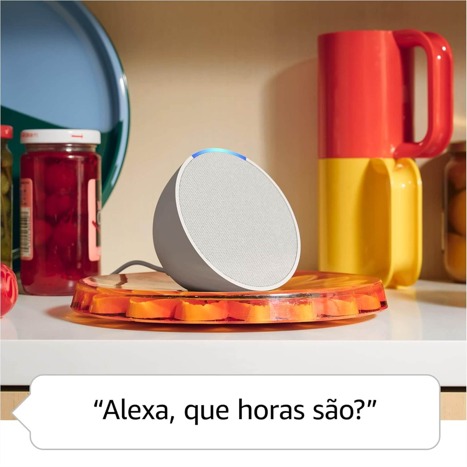 Caixa de som inteligente Amazon Echo Pop com Alexa - Image 5