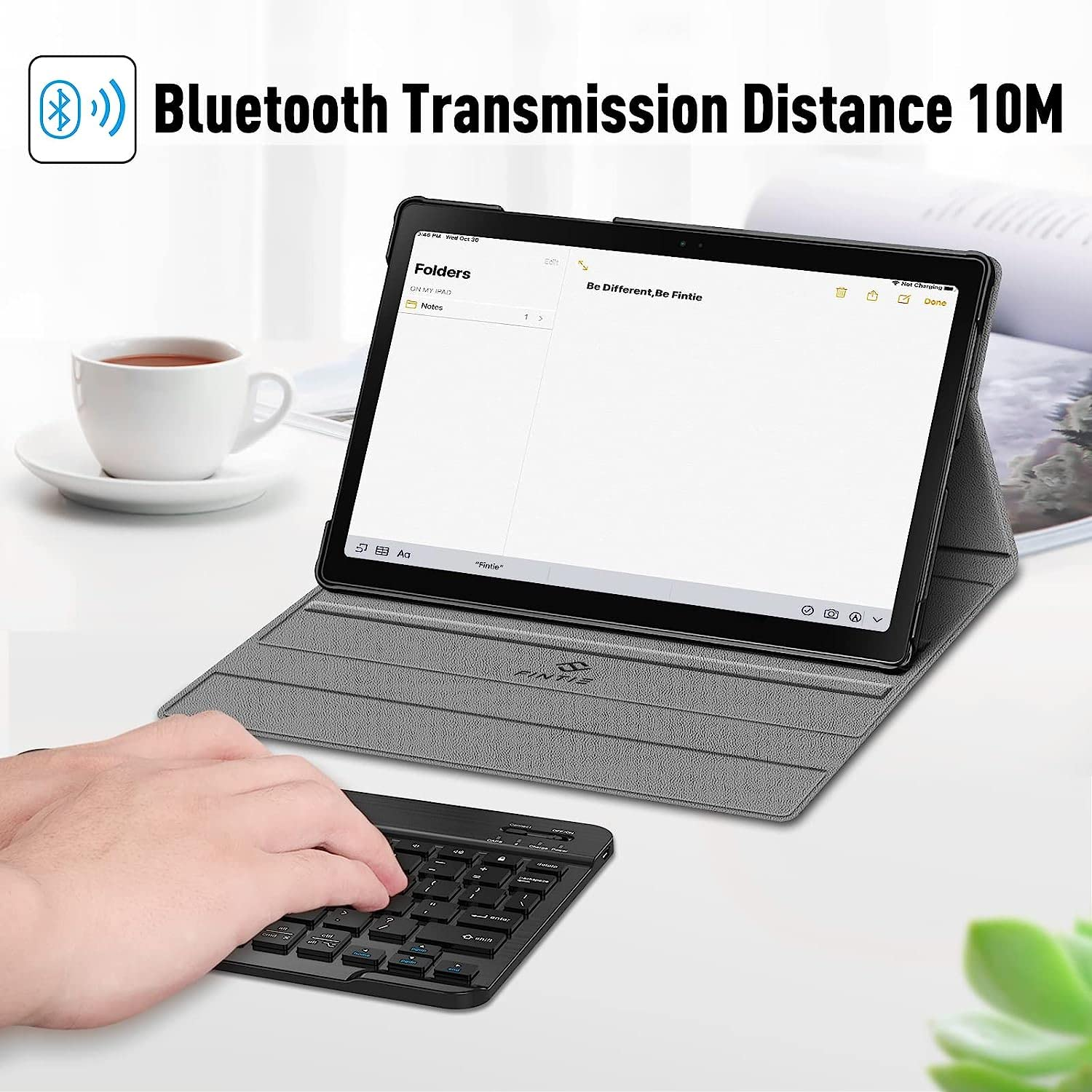 Tab Case Smart Keyboard” para A7 Lite / A8 - Image 4