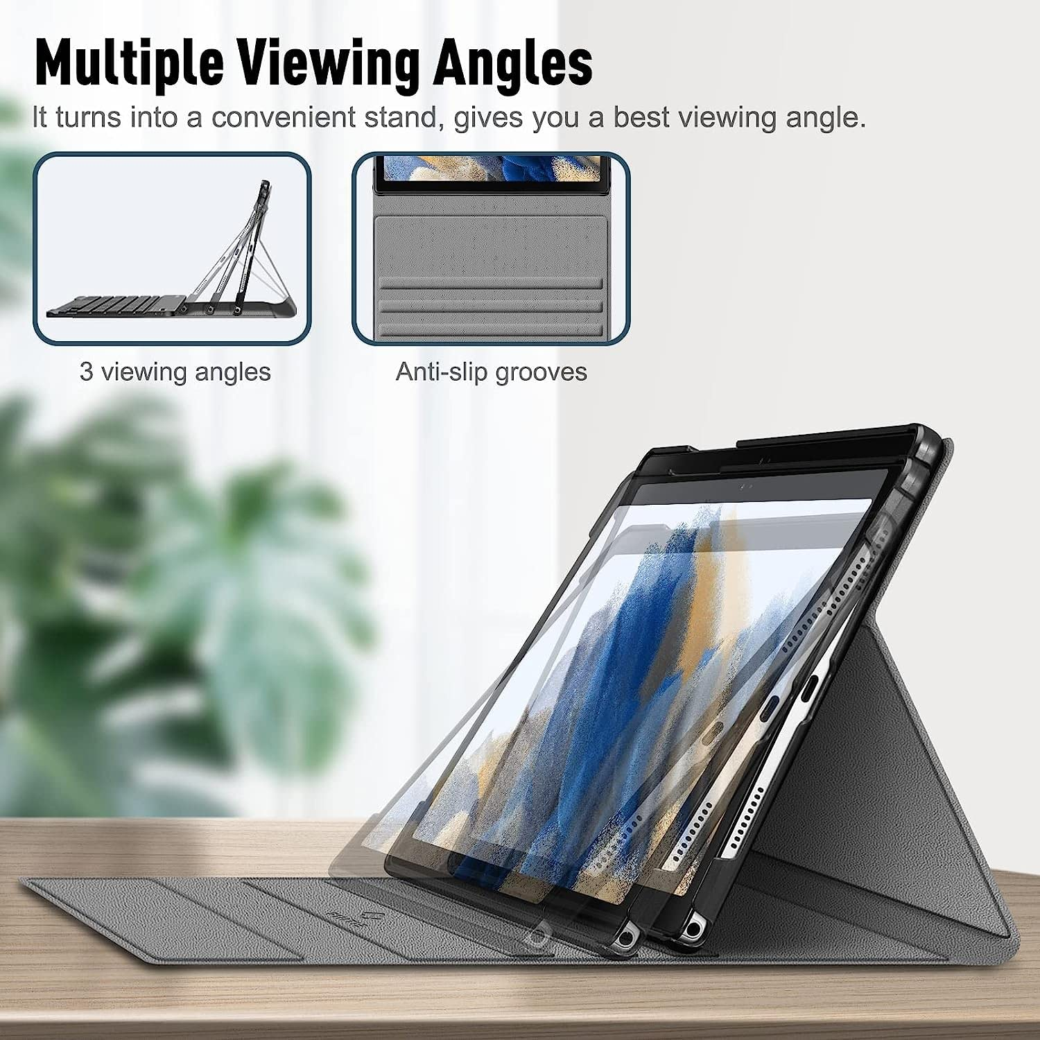 Tab Case Smart Keyboard” para A7 Lite / A8 - Image 2