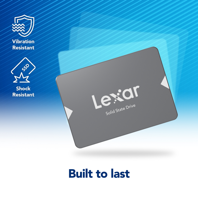 Lexar NS100 128GB 2.5” SATA III Internal SSD - Image 3