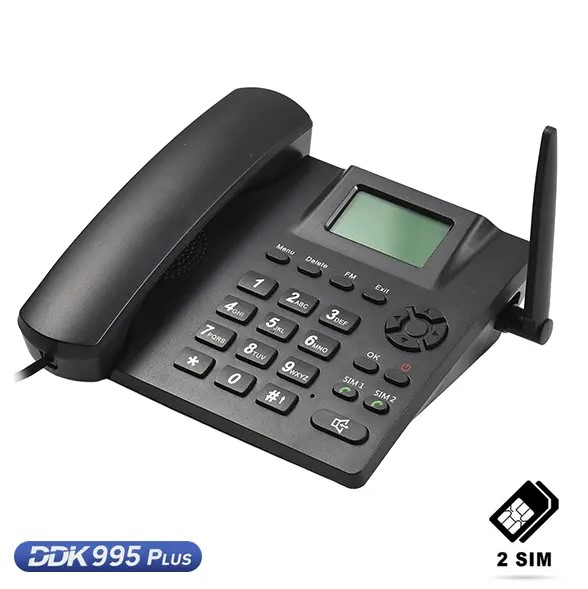 DDK 995+ – Telefone Fixo Sem Fio / Fixo GSM (Fixed Wireless)