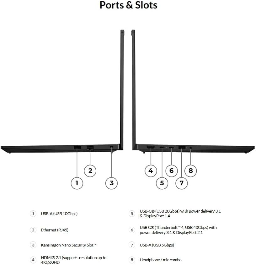Notebook Lenovo ThinkPad E14 Gen 7 – Intel Core Ultra 7 | 16GB RAM | 512GB SSD - Image 6