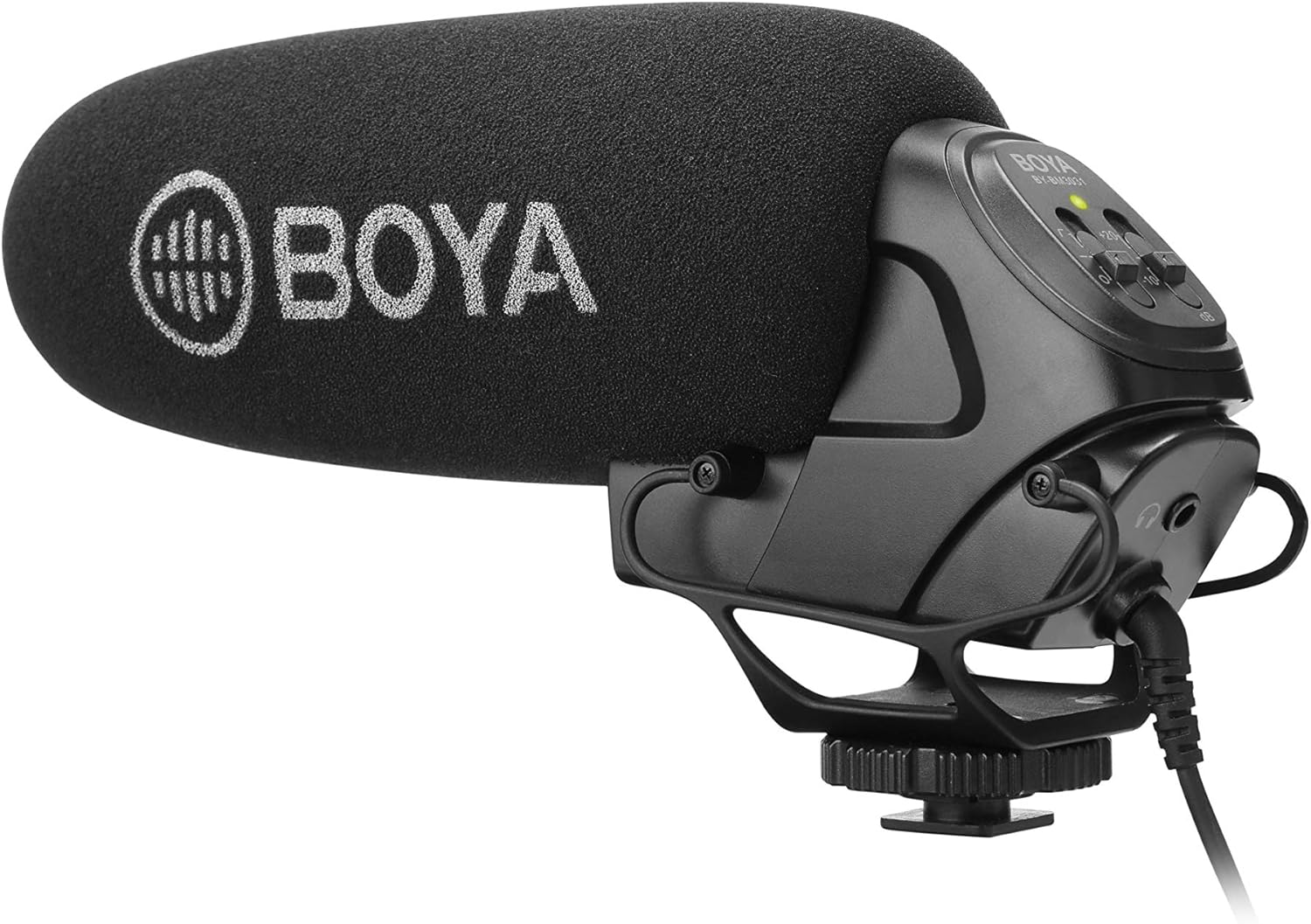 Microfone Shotgun Supercardioide BOYA BY-BM3031 para Câmeras DSLR
