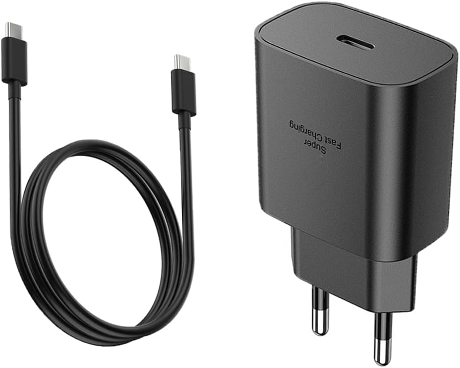 CARREGADOR SAMSUNG FAST CHARGING (25W) TYPE-C TO TYPE-C